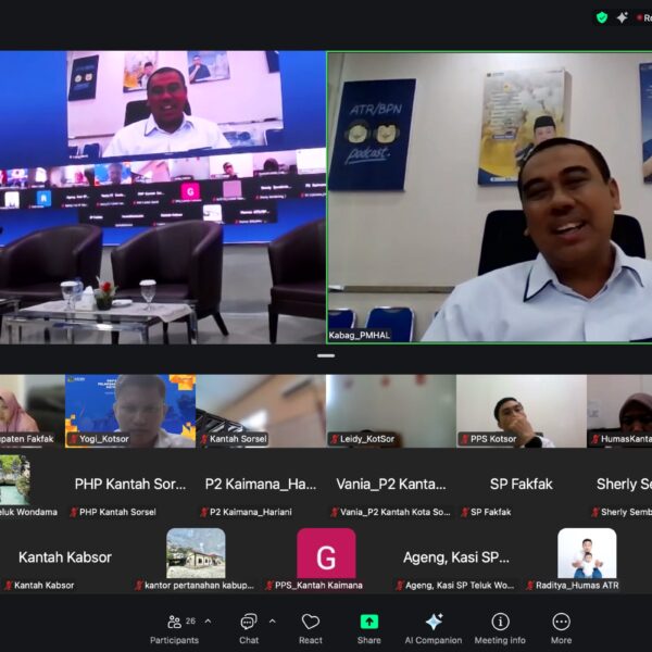 Isi Materi di Rakerda Kanwil BPN Provinsi…