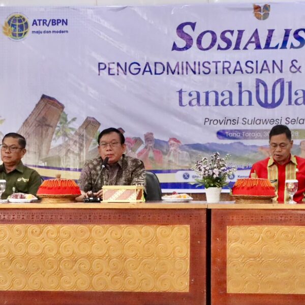 Kementerian ATR/BPN Adakan Sosialisasi Pengadministrasian Tanah Ulayat&hellip;